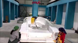 OYS CNC Boat Building [upl. by Euqinemod]