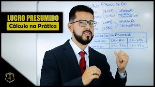 Calculando o Regime Tributário Lucro Presumido na Prática [upl. by Vanhomrigh]