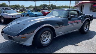 1978 Chevrolet Corvette  Official Pace Car Edition  Walk Around Start Up amp Drive [upl. by Ayana18]