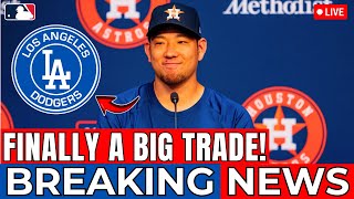 URGENT BIG TRADE BETWEEN DODGERS AND ASTROS WELCOME YUSEI KIKUCHI Los Angeles Dodgers News [upl. by Alya335]