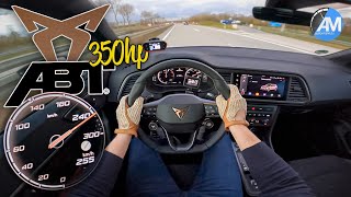 CUPRA Ateca ABT 350hp  0100 amp 100200 kmh acceleration🏁  by Automann in 4K [upl. by Wheaton]