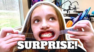 SURPRISING MY DAUGHTER WITH BRACES [upl. by Adnilab]