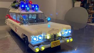 Lego 10274 Ecto1 Lighting Kit [upl. by Parthen505]