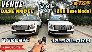 2024 Hyundai VENUEE💪🔥VS🔥VENUES💪Value For MoneyFull Comparison ReviewAuto Xpert [upl. by Kcirret840]