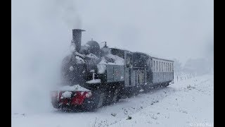 Le VelayExpress sous la neige du 13 Mai 2018 en HauteLoire [upl. by Arleyne140]