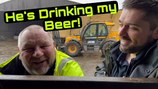 Big Micks got Something to Say about Hawkstone Larger JCB Farming [upl. by Arbba372]