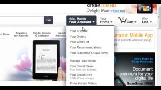 Return Kindle library book from OverDrive [upl. by Chafee]