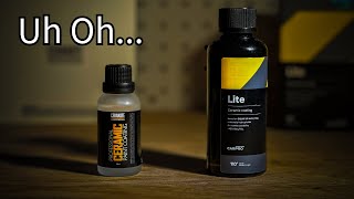 Someone isnt happy Cerakote Vs Cquartz Lite  4 month update [upl. by Akkire]