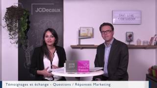 Les stages et l’alternance en marketing  JCDecaux France [upl. by Eitirahc196]