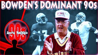 Remembering Bobby Bowden and how the Florida State Seminoles dominated the 90s [upl. by Adnolat]