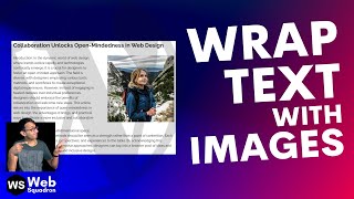 Wrap Text around Images  Elementor Wordpress Tutorial [upl. by Salli]