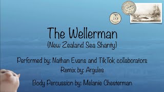 The Wellerman TikTok Sea Shanty Nathan Evans Body Percussion Party Edition [upl. by Auohp]