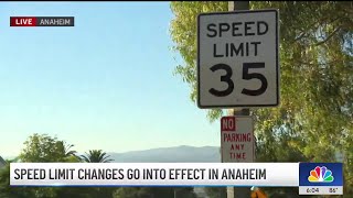 Speed limit reduction made on major road in Anaheim [upl. by Pomona]