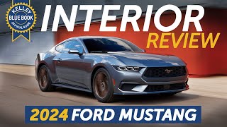 2024 Ford Mustang  Interior Review [upl. by Dorman]