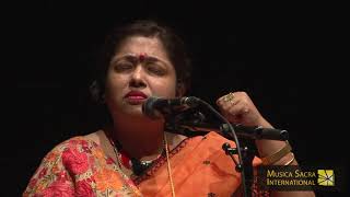 Pandit Ranajit and Shirin Sengupta Indien Vande Mataram MUSICA SACRA INTERNATIONAL 2018 [upl. by Merce]