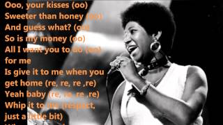 RESPECT Aretha Franklinwith Lyrics [upl. by Bennett]