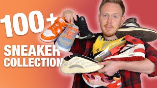 ENTIRE Sneaker COLLECTION 100 Pairs OFF WHITE YEEZY Air Jordan NIKE etc MID 2020 [upl. by Cirone394]