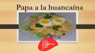 COMO COCINAR PAPAS A LA HUANCAINAVenezolana preparando recetas del perú [upl. by Seem]