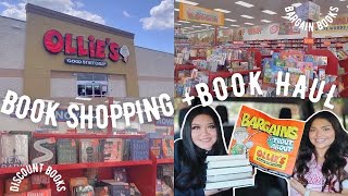 COME BOOK SHOPPING WITH US  OLLIES BARGAIN OUTLET  BOOK HAUL  DISCOUNT BOOKS [upl. by Aisayt131]