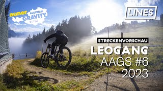 Streckenvorschau aAGS 2023 6  Bikepark Leogang  LINES [upl. by Ingaborg]