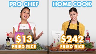 242 vs 13 Fried Rice Pro Chef amp Home Cook Swap Ingredients  Epicurious [upl. by Sitrik]