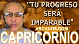 ♑️CAPRICORNIO TAROT♑️ Tu progreso será imparable 💪 ✨ARCANOSCOM✨ [upl. by Eeroc]