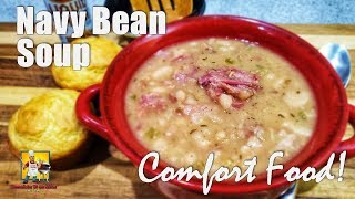 Navy Bean Soup Recipe  Ham and Bean Soup [upl. by Hsivat158]