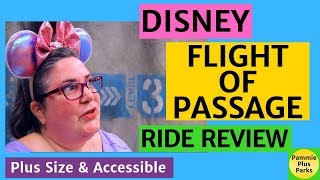 Disney  Avatar Flight of Passage  Ride Review  Plus Size and Accessible [upl. by Kilby]