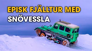 Episk fjälltur med snövessla  Vesselträff Ljungdalen [upl. by Ahsilav]