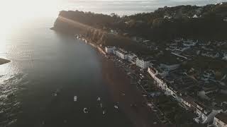 Teignmouth During Sunrise  4K Cinematic [upl. by Sheehan]