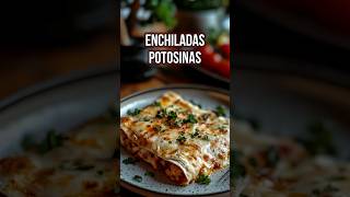 🌶️✨ Prepara enchiladas potosinas un platillo lleno de sabor receta mexicanfood recetasfáciles [upl. by Caia236]