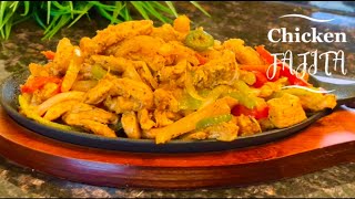 Sizzling Chicken Fajita  Quick and Easy recipe by Cooking With Arooj Ahmad❤️ [upl. by Sprage614]