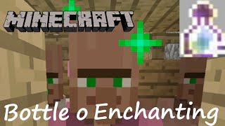 Minecraft  How To Get Bottle o Enchanting Survival Tutorial  No commentary [upl. by Sylvie]