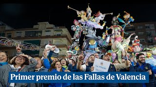 La falla LAntiga de Campanar gana el primer premio de las Fallas de Valencia 2024 [upl. by Notlimah]