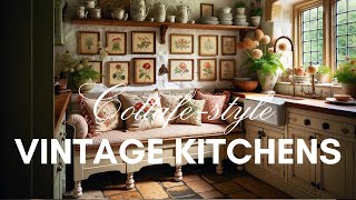 Vintage English Cottage Kitchen Guide with Over 100 Ideas [upl. by Cochran]