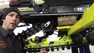 How To Install Snowmobile Sliders by RawFuelTV Hyfax Runners [upl. by Carolynn]