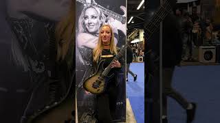 Shred on Like hurricanenita says you gotta try out her IbanezOfficial JIVA nitastrauss ibanez [upl. by Jephum594]