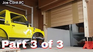 Scale Garage  Ep04  Motorised 110th scale garage door build  Part 3 of 3 [upl. by Frederik]