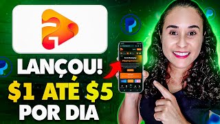 NOVO SITE Ganhe Dinheiro Extra Em Dólar Fazendo Tarefas Simples Gaintplay Review [upl. by Enaenaj]