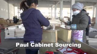 Cabinet assembly in Chinese cabinet factory [upl. by Rehpotsirc]