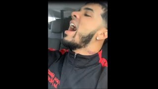 Anuel AA Cantando quotAmanecequot Sin Autotune [upl. by Erleena]