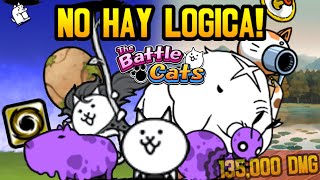 The Battle Cats NO tiene Lógica 🔥 [upl. by Dlorrej]