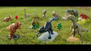 Comercial Mc donalds latino Cajita feliz de Jurassic World El Reino Caído JunJul 2018 [upl. by Lodie]