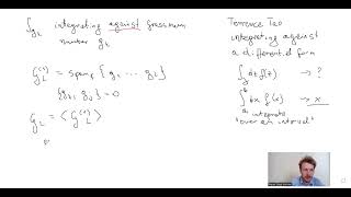 21 Let us integrate against a Grassmann number Correction after Matchgates seminar [upl. by Orv351]