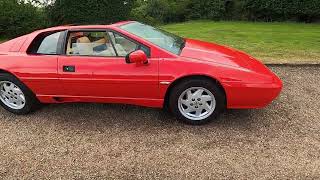 1989 LotusEsprit X180 on offer at Anglia Car Auctions [upl. by Pappano]