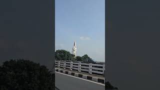 Beautiful view of Hanuma statue at Paritala hanuman temple devotional [upl. by Lymann]