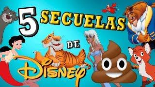 OTRAS 5 secuelas DISNEY de 💩 [upl. by Aiciruam]