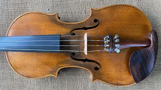 SOLD Old Violin 1238 Dresden Amati With SWEET Complex TONE Take a Listen [upl. by Becki]