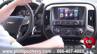 Phillips Chevrolet  2018 Chevy Silverado 1500  Interior Features [upl. by Yrbua820]