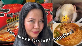 🥘 ASMR Cooking EASY DELICIOUS FOOD At Home BREAKFAST LUNCH amp DINNER  Eating Noodle Soup Again [upl. by Einattirb]